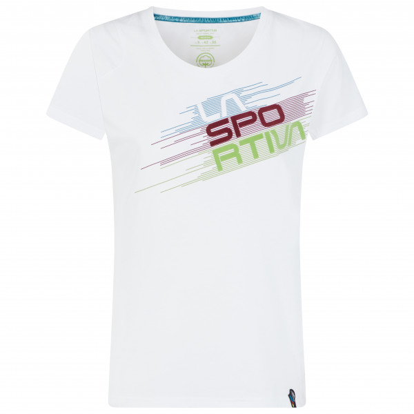 La Sportiva - Women's Stripe Evo - T-Shirt Gr XS weiß von la sportiva