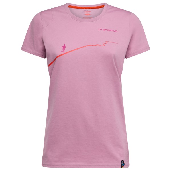 La Sportiva - Women's Trail - T-Shirt Gr L rosa von la sportiva