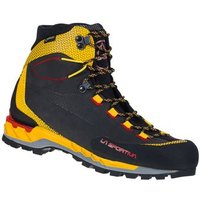 Trango Tech Leather Gtx, Mountain Footwear, 43, Black/Yellow (Black) - La Sportiva von la sportiva