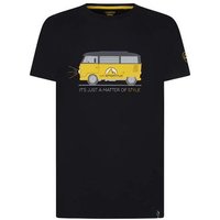 Van T-Shirt M , Climbing Apparel, S, Black (Black) - La Sportiva von la sportiva