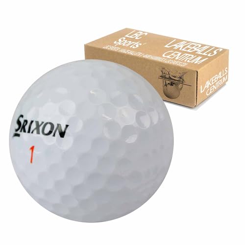 50 Srixon Mix Golfbälle/Lakeballs AAA/AA Weiss Im Netzbeutel von lbc-sports