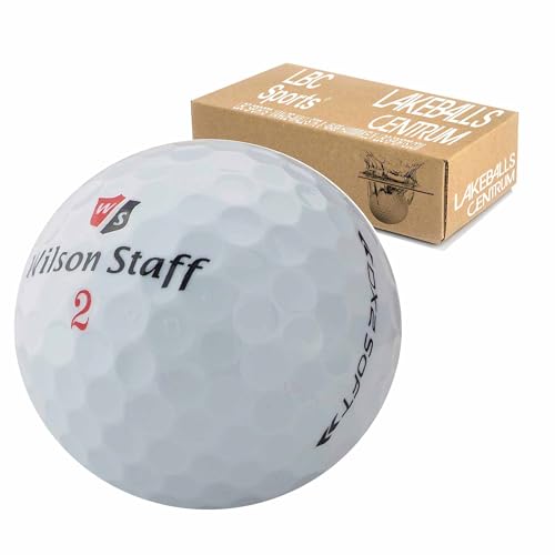 lbc-sports 50 Wilson DX2 / Duo Soft Golfbälle - AAAAA - weiß - Lakeballs - PremiumSelection - gebrauchte Golfbälle - DX 2 WIE NEU von lbc-sports
