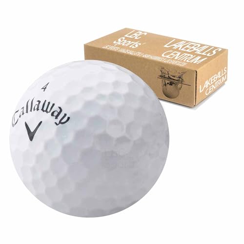 50 Callaway Mix Golfbälle/Lakeballs QUALITÄT AAA/AA Weiss Im Netzbeutel von lbc-sports