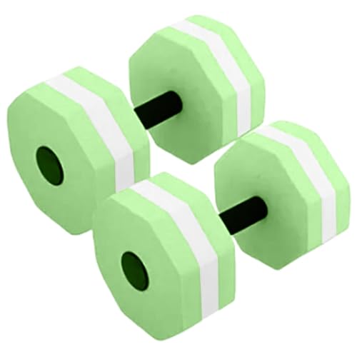 lencyotool Poolgewichte,Wassergewichte, 1 Paar Aqua-Trainingshanteln aus EVA-Schaum, Aqua-Fitness-Langhantel-Übungshandstange, Pool-Gewichte-Set für Aqua-Fitness von lencyotool