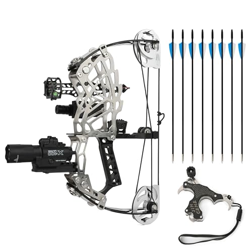 Compound Bogen Set für Erwachsene & Jugendliche - 15-32 LB einstellbares Zuggewicht - ohne Pressbock benötigt‌ von limaity