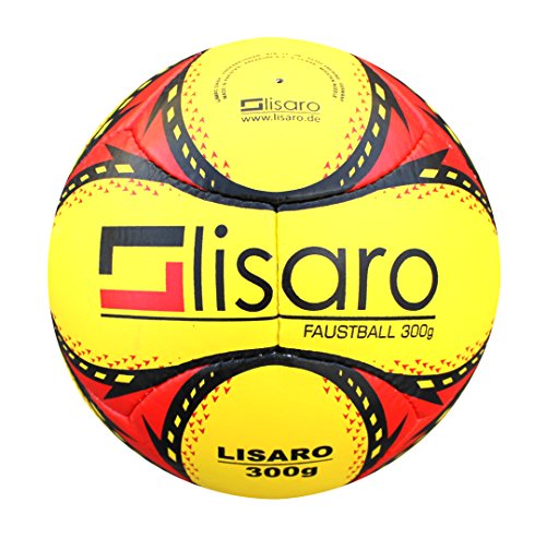 lisaro Faustball 300gram Farbe: Gelb - schwarz, Upgrade Faustball, Top Training Faustball. von lisaro