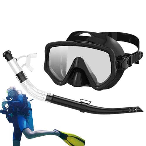 lisutupode Tauchen Schnorcheln Set | Anti-Beschlag Panoramablick Scuba Gesichtsbedeckung mit Nasenrohr | Silikon Unterwasser Gesichtsabdeckung für Schwimmen Training Insel Tourismus lisutupode Tauchen Schnorcheln Set | Anti-Beschlag Panoramablick Scuba Gesichtsbedeckung mit Nasenrohr | Silikon Unterwasser Gesichtsabdeckung für Schwimmen Training Insel Tourismus von lisutupode