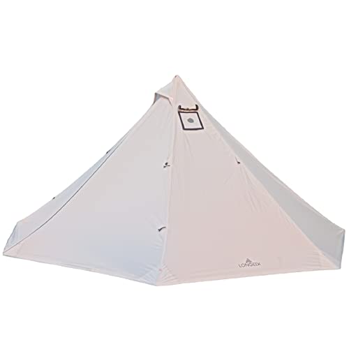 Longeek 2 Personen Camping Zelt 4 Jahreszeiten Ultraleicht Easy Up Hot Tipi von longeek