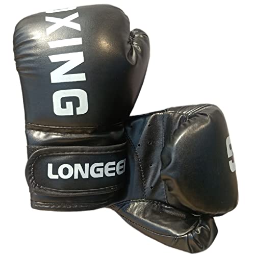 Longeek Boxhandschuhe Kinder 6oz Training Fight Gloves Sparring Boxsack Muay Thai Kampfhandschuhe für 6-15 Jahre Baby von longeek