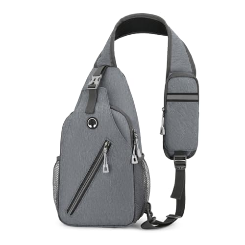 lxuebaix Leichte Brusttasche für Männer, Hüfttasche, Damen, Schultertasche, multifunktionale Umhängetasche für Männer mit Mehreren Taschen von lxuebaix