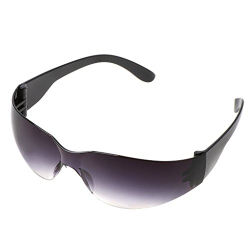 lyqdxd Fahrrad-Sonnenbrille, Unisex, randlos, Sport, UV400 Einheitsgröße grau von lyqdxd