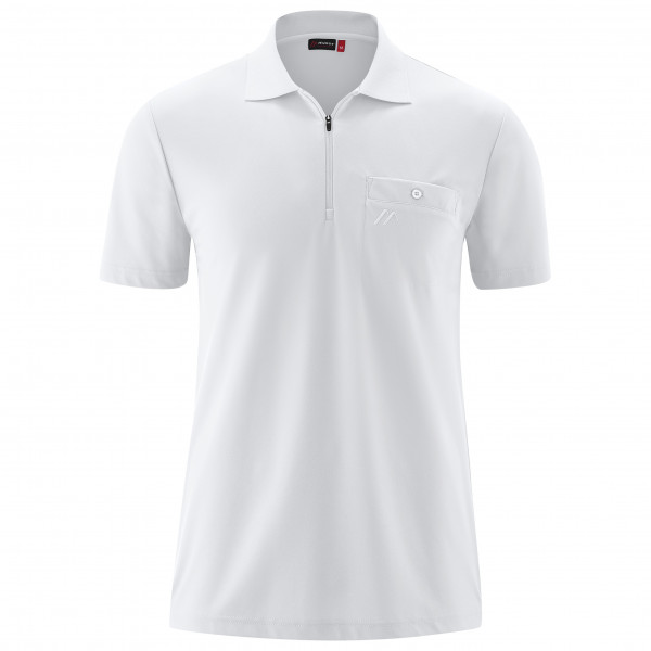 Maier Sports - Arwin 2.0 - Polo-Shirt Gr 4XL grau/weiß von maier sports
