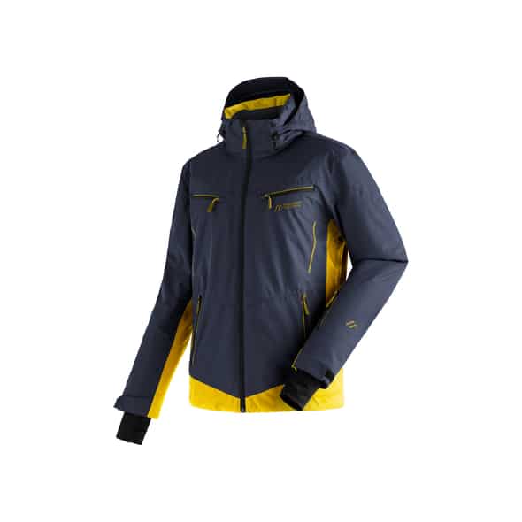 Maier Sports NIKOLAI He-Jacke mTex el. Herren Skijacke (Dunkelblau 48) Skijacken von maier sports