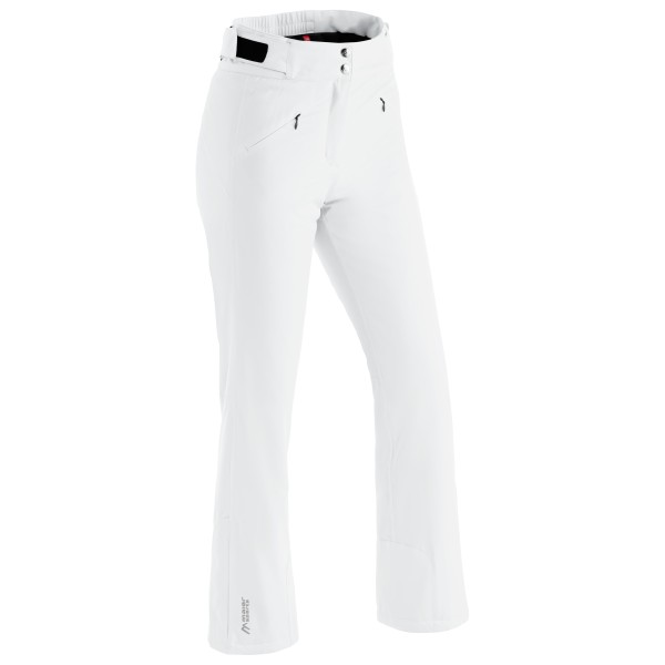 Maier Sports - Women's Allissia Slim 2.1 - Skihose Gr 46 - Regular weiß von maier sports