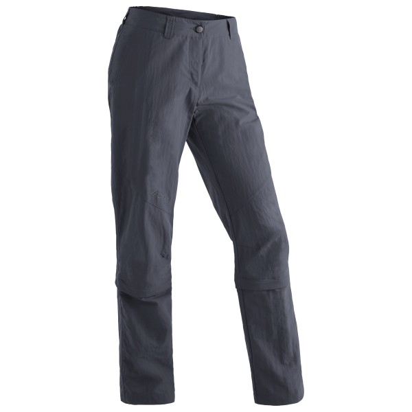 Maier Sports - Women's Nicole Capri - Zip-Off-Hose Gr 38 - Regular blau/grau von maier sports