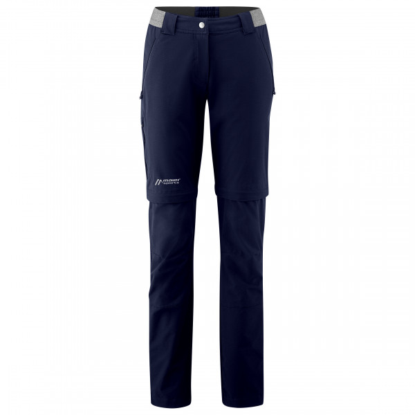 Maier Sports - Women's Norit Zip 2.0 - Trekkinghose Gr 36 - Regular blau von maier sports