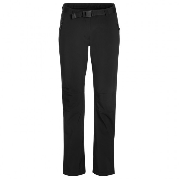 Maier Sports - Women's Tech Pants - Tourenhose Gr 20 - Short;46 - Regular lila;schwarz von maier sports