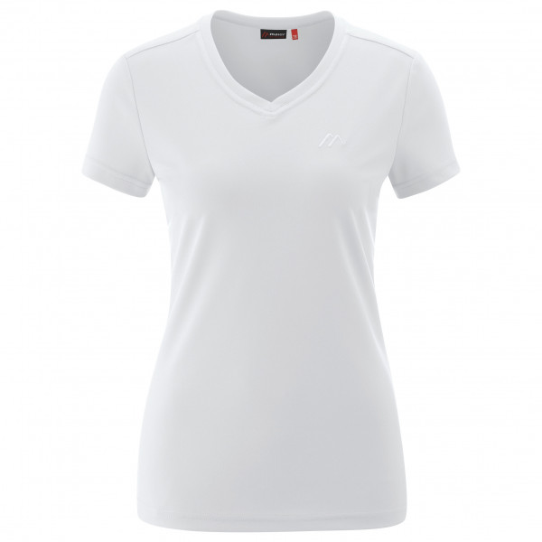Maier Sports - Women's Trudy - Funktionsshirt Gr 38 - Regular grau/weiß von maier sports