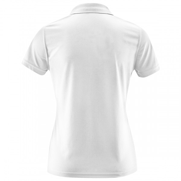 Maier Sports - Women's Ulrike - Polo-Shirt Gr 34 - Regular weiß/grau von maier sports
