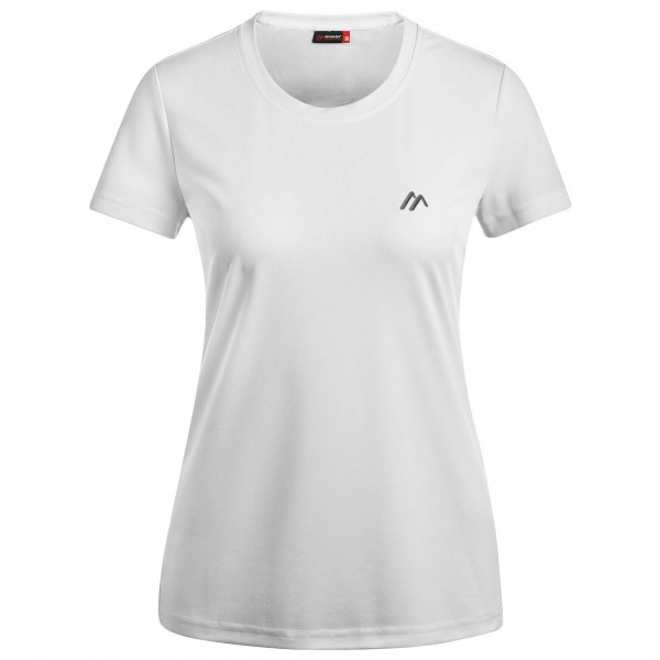 Maier Sports - Women's Waltraud - Funktionsshirt Gr 36 - Regular grau/weiß von maier sports