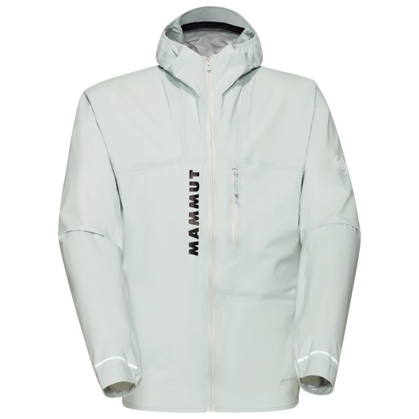 Mammut - Aenergy Trailrunning Hardshell Hooded Jacket - Regenjacke Gr S grau von mammut