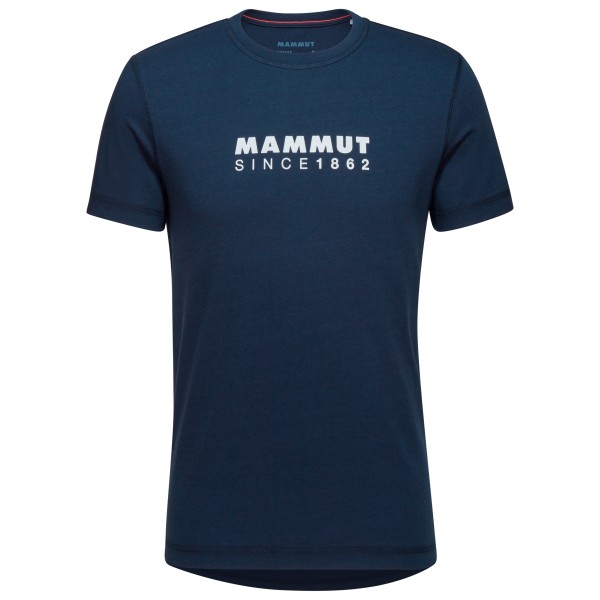 Mammut - Core T-Shirt Logo - T-Shirt Gr S blau von mammut