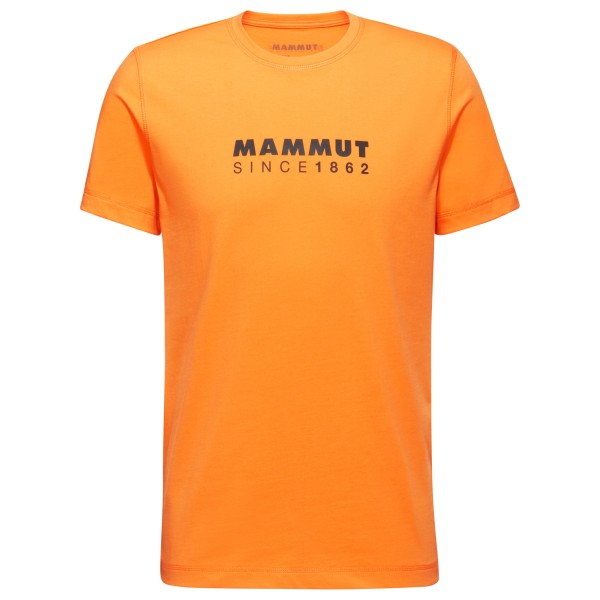 Mammut - Core T-Shirt Logo - T-Shirt Gr S orange von mammut