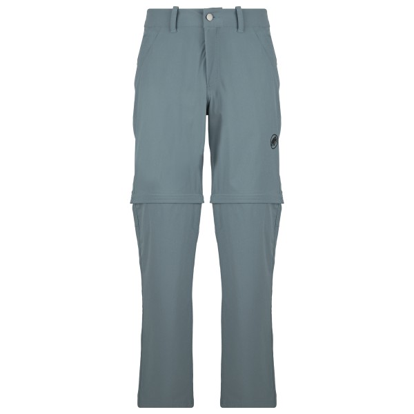 Mammut - Hiking V Zip Off Pants - Zip-Off-Hose Gr 46 - Long grau von mammut