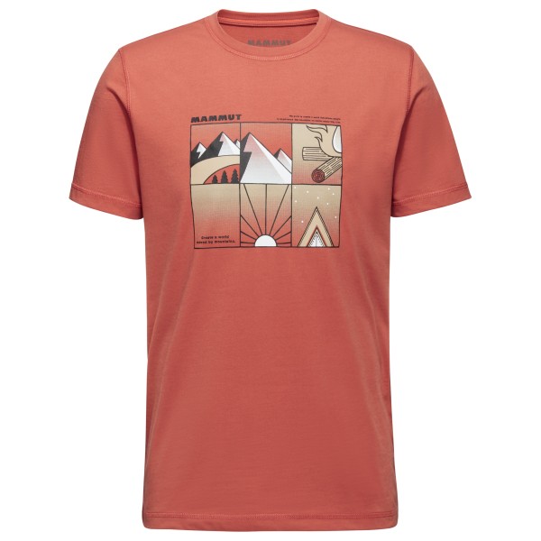 Mammut - Mammut Core T-Shirt Outdoor - T-Shirt Gr S rot von mammut