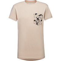 Mammut Massone Pocket T-Shirt Men Climber Herren T-Shirt beige Gr. M von mammut