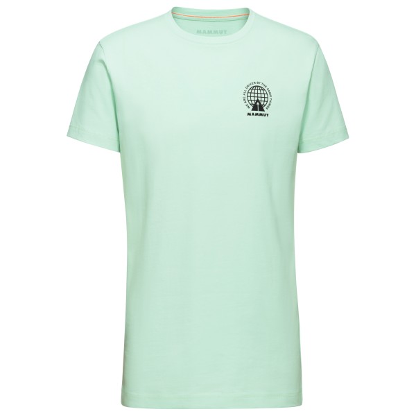 Mammut - Massone T-Shirt Emblems - T-Shirt Gr L grün von mammut