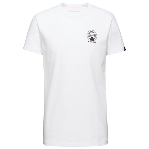 Mammut - Massone T-Shirt Emblems - T-Shirt Gr L weiß von mammut