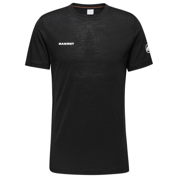 Mammut - Tree Wool Firstlayer T-Shirt - Funktionsshirt Gr S schwarz von mammut