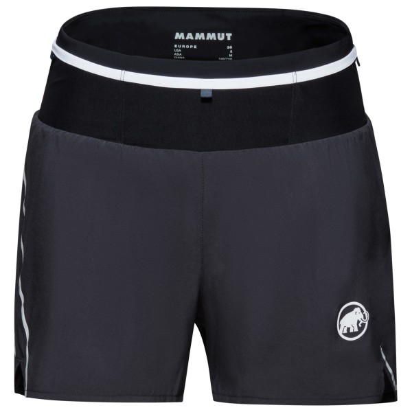 Mammut - Women's Aenergy Trailrunning 2 in 1 Shorts - Laufhose Gr 36 schwarz/grau von mammut