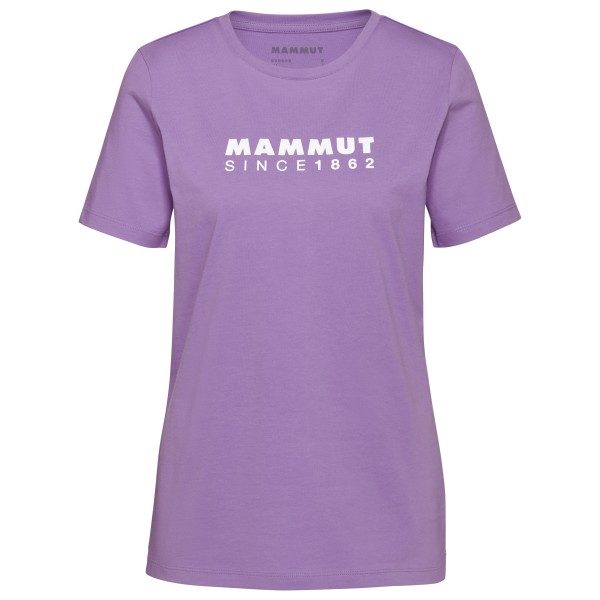 Mammut - Women's Core T-Shirt Logo - Funktionsshirt Gr L lila von mammut