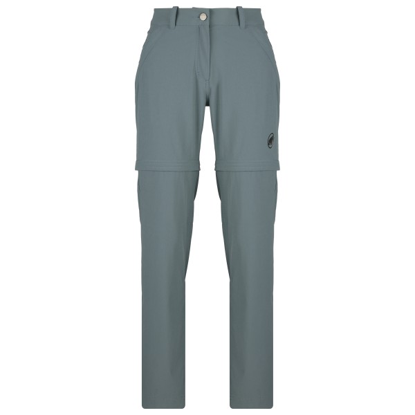 Mammut - Women's Hiking V Zip Off Pants - Zip-Off-Hose Gr 38 - Short grau von mammut