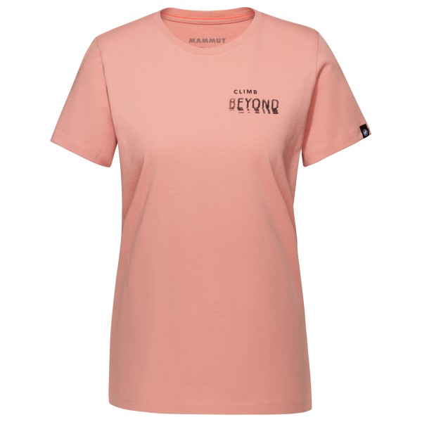 Mammut - Women's Massone T-Shirt Dreaming - T-Shirt Gr M rosa von mammut