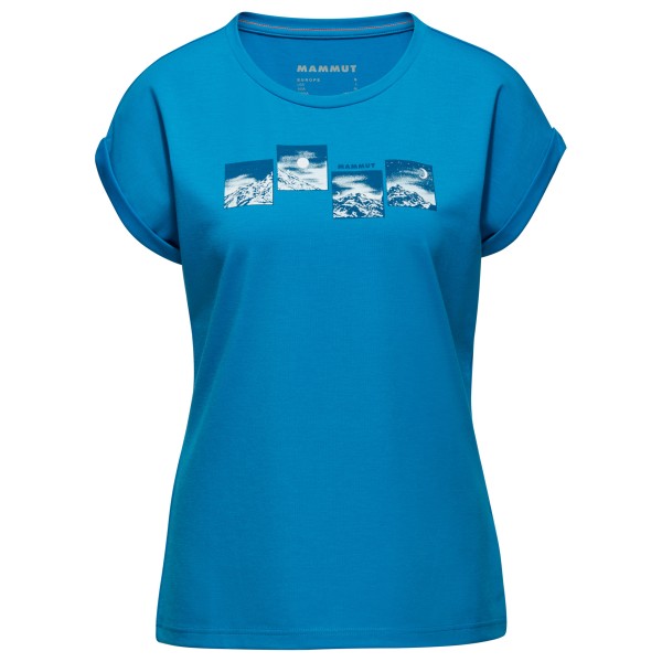 Mammut - Women's Mountain T-Shirt Day and Night - T-Shirt Gr S blau von mammut