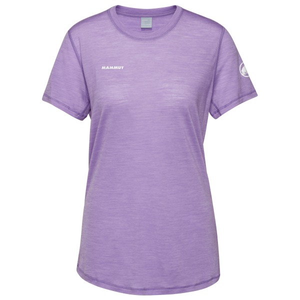 Mammut - Women's Tree Wool Firstlayer T-Shirt - Merinoshirt Gr S lila von mammut