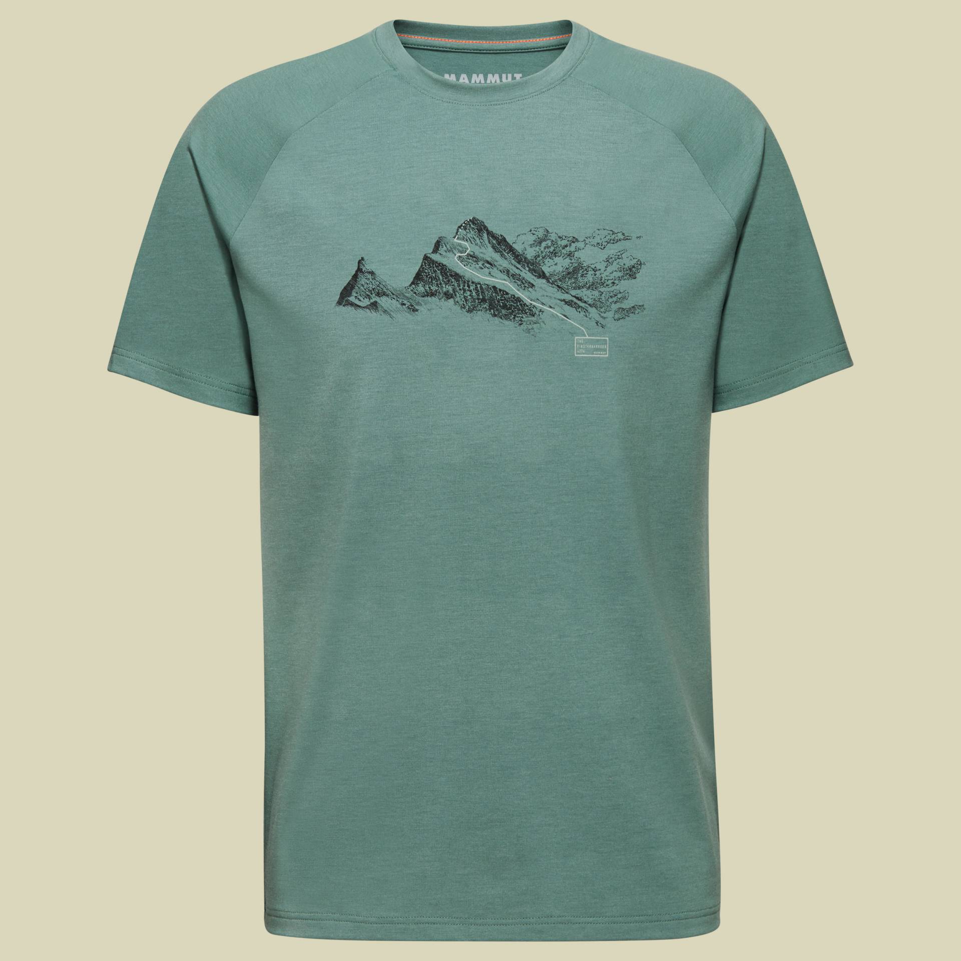 Mountain T-Shirt Men Finsteraarhorn XXL grün - dark jade von mammut