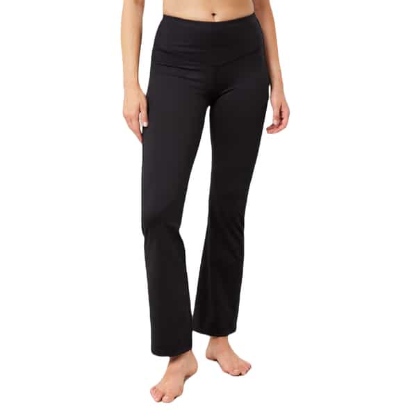 Mandala Flared Sport Pants Damen (Schwarz M ) Yogabekleidung von mandala