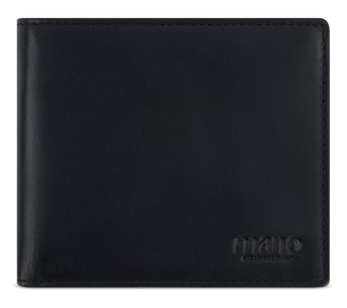 mano Don Andrea RFID Coin Wallet Black von mano