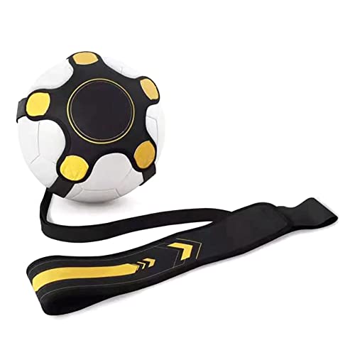 mansH Fußball-Trainingsausrüstung für Kinder, Fähigkeiten zur Kontrolle des Tritts, Trainingshilfe im Solo, verstellbarer Gürtel von mansH