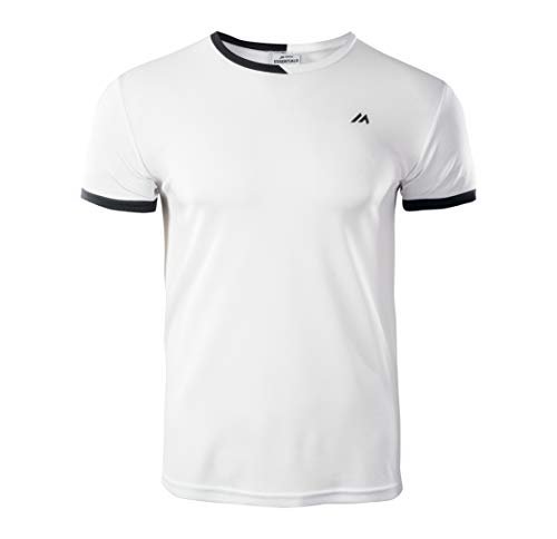 martes T-Shirt LIBEROS Senior, White/Black, XL von martes