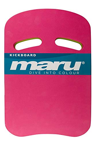 MARU AT7123 Kickboard, Pink/Limette, Einheitsgröße von maru