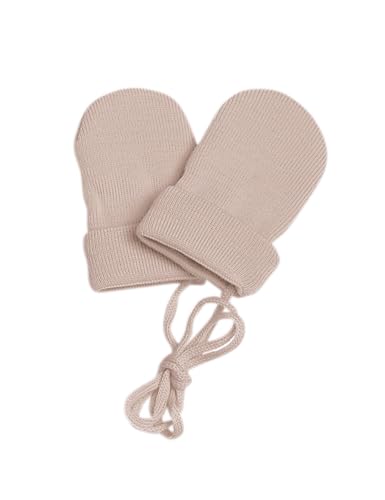 maximo Baby-Fausthandschuhe ohne Daumen, Fleecefutter, Basicfarben Made in Germany Merino von maximo