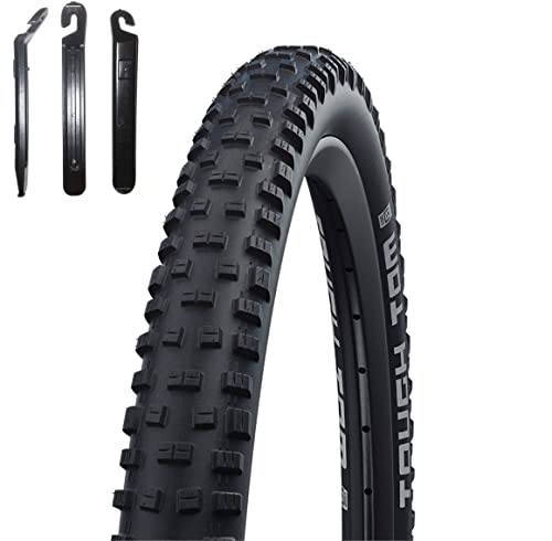 1 x Schwalbe Tough Tom Fahrradreifen K-Guard Pannenschutz Fahrrad Mantel Decke 57-584 (27,5 x 2,25") inkl. Reifenheber von maxxi4you