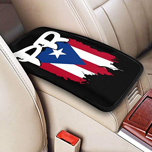merahans Lustige Universal-Auto-Armlehnen-Abdeckung, Schutz für Puerto Rico-Flagge, Puerto Rican Boricua, Auto-Dekor-Zubehör von merahans