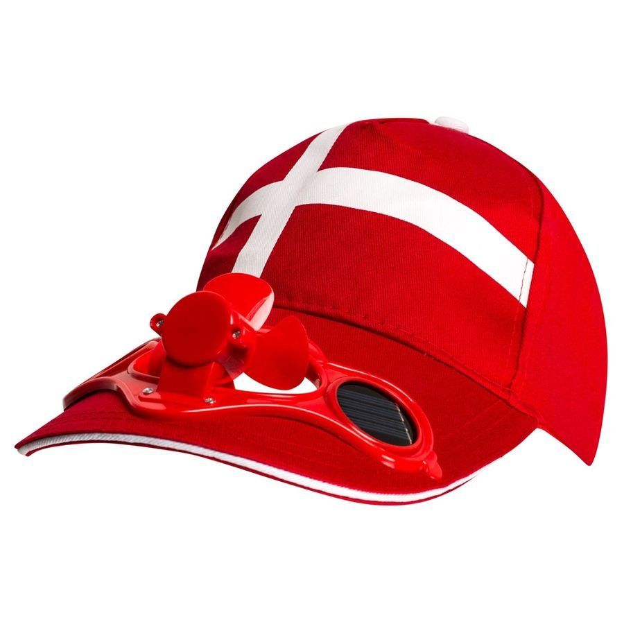 Dänemark Cap - Rot/Weiß von merchandise