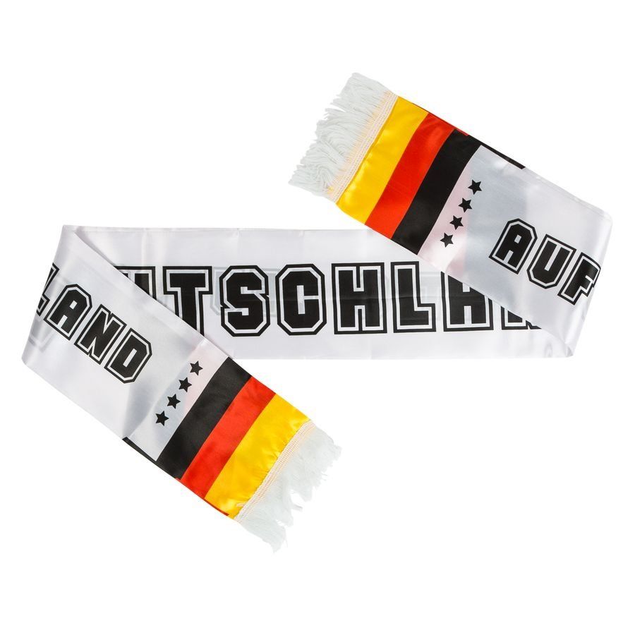 Deutschland Satin Fanschal - Weiß/Schwarz/Rot/Gelb von merchandise